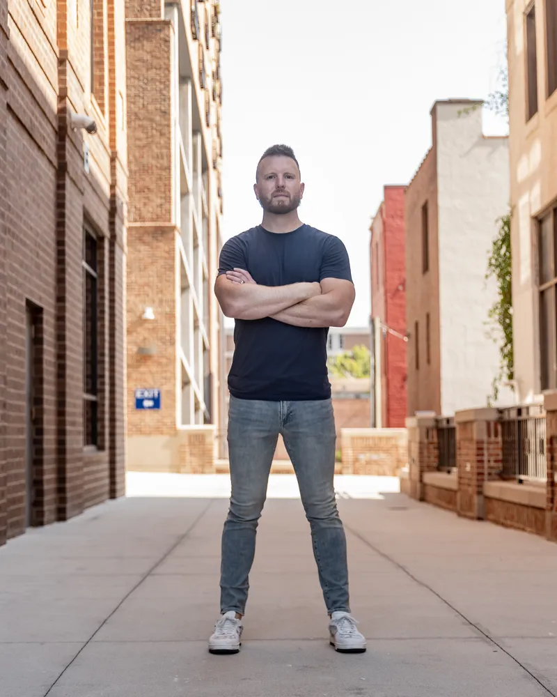 Austin Houser — Alley, arms crossed
